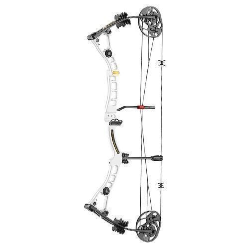 EKCO-039WAXIS 2.0 CNC RISER/CAMS OMPOUND BOW 30-70LB WHITE COLOR Guards On Duty Security