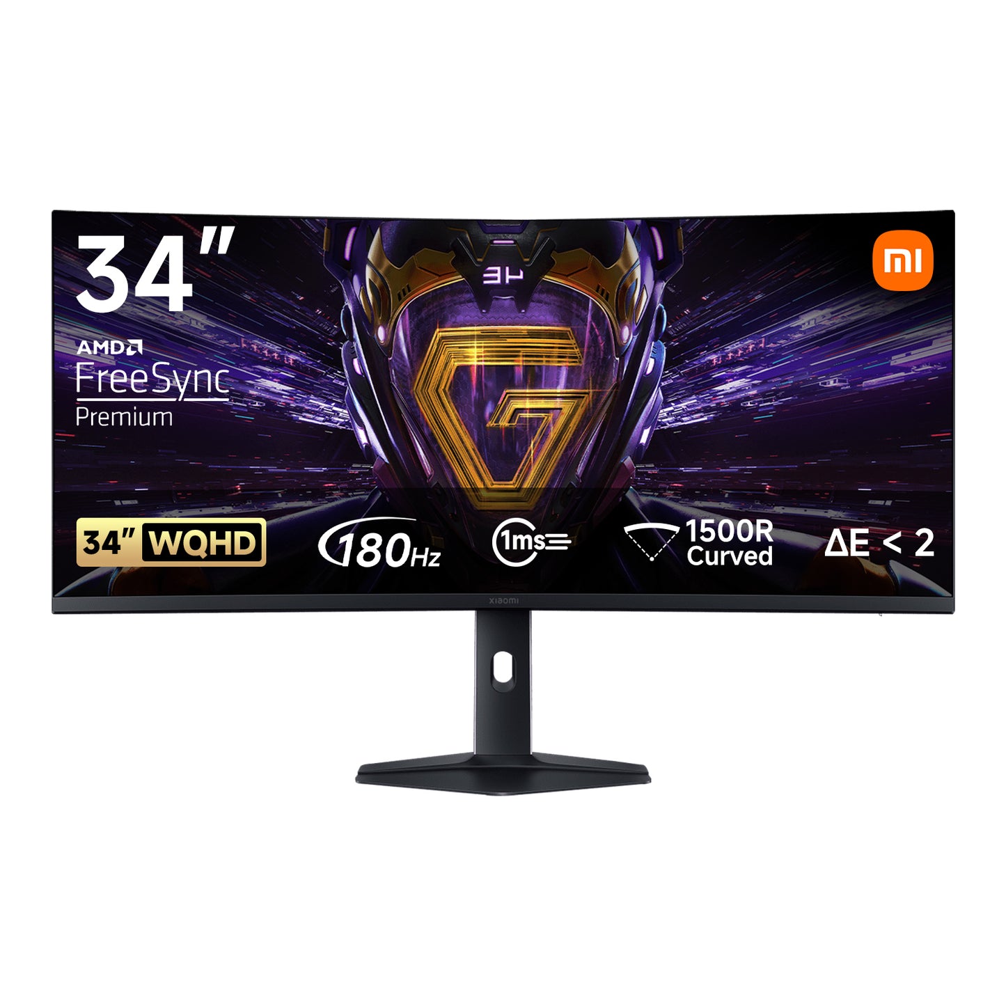 Xiaomi G34WQi 34" 1440p UltraWide VA Curved Gaming Monitor (180Hz, 1ms) - Guards On Duty Shop & Security Guards