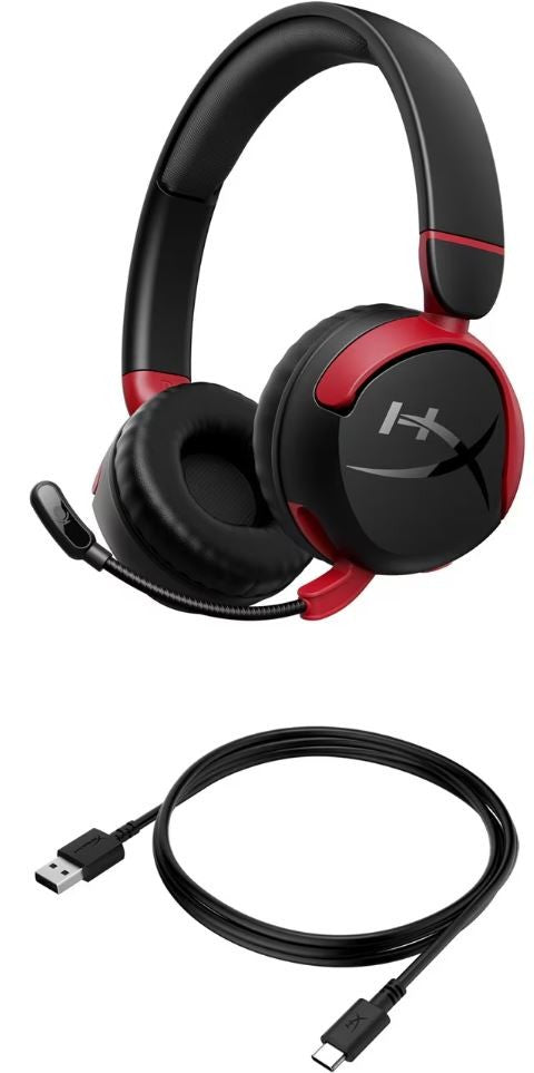 HP HyperX Cloud Mini Wireless Black And Red Headset with Microphone