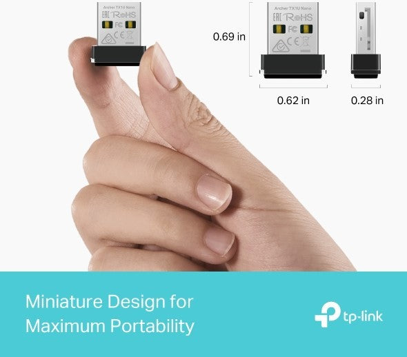 TP Link AX300 Nano WiFi 6 Wireless USB Adapter
