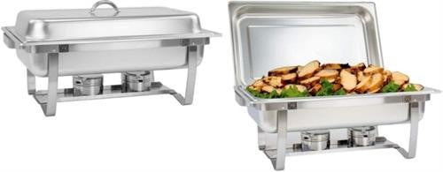 Casey Condere Catering Dish 10L Rectangular Single Pan Chaffing
