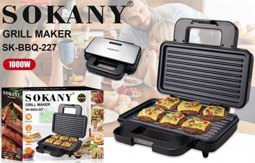 Sokany Multifunctional Grill Maker- Non-Stick