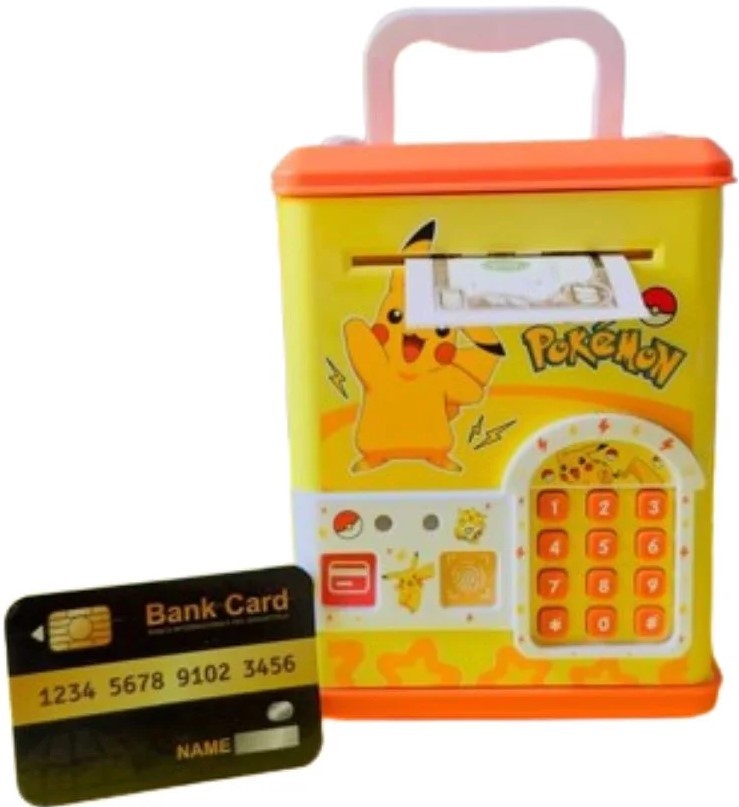 Casey Pokémon Go Inspired Electronic ATM Money Safe Box