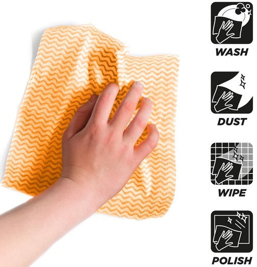 Tevo Blitz 35 Pack Roll Premium Multipurpose cleaning Cloths