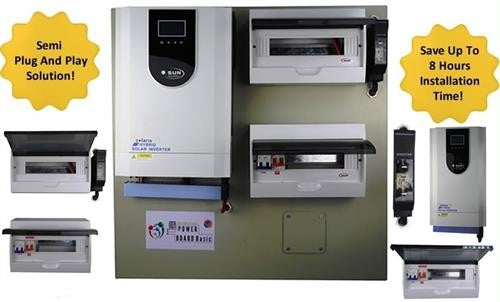 Solarix Sun 6.5KVA 48VDC 120A High Voltage Inverter Solution