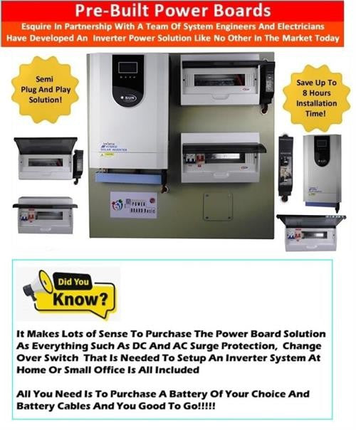 Solarix Sun 6.5KVA 48VDC 120A High Voltage Inverter Solution