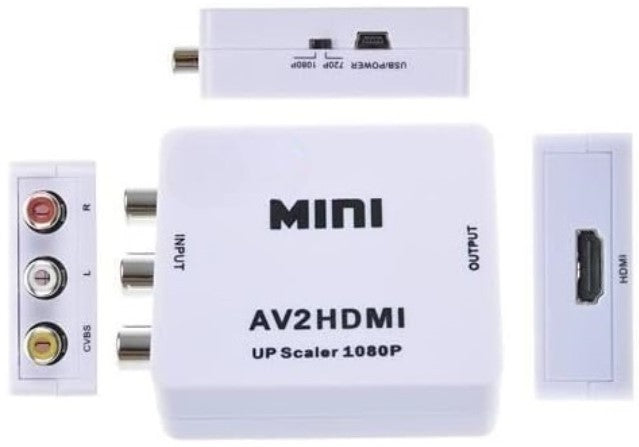 UniQue Mini AV To HDMI Video Convertor