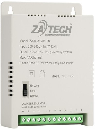 Securnix 8 Channels CCTV Power Supply Unit
