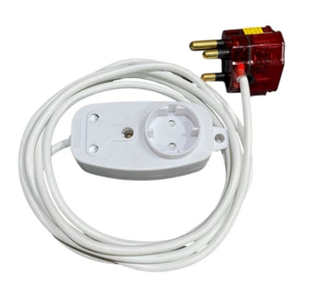 Everyday 10M Ext Lead 1.0 Mm- White High Surge Protection