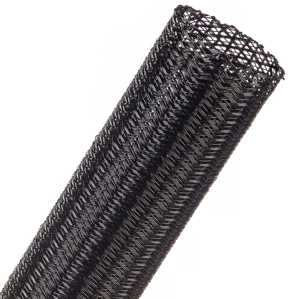 Non Split Tube Braided 38.1mm Black (f3601.50bk) — Techflex | Guards on Duty Shop