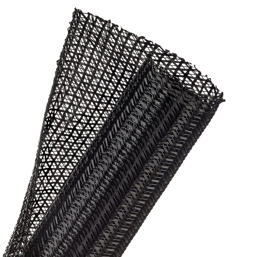F6 Split Tube Semi Rigid 38.1mm Black (f6n1.50bk) — Techflex | Guards on Duty Shop