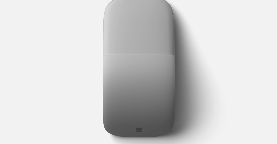 Microsoft Surface Arc Mouse Light Grey - Guards On Duty Shop & Security Guards