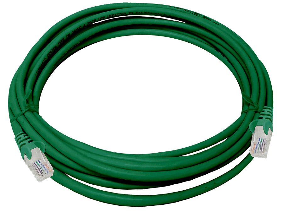 Linkbasic 5 Metre UTP Cat5e Flylead Green - Guards On Duty Shop & Security Guards