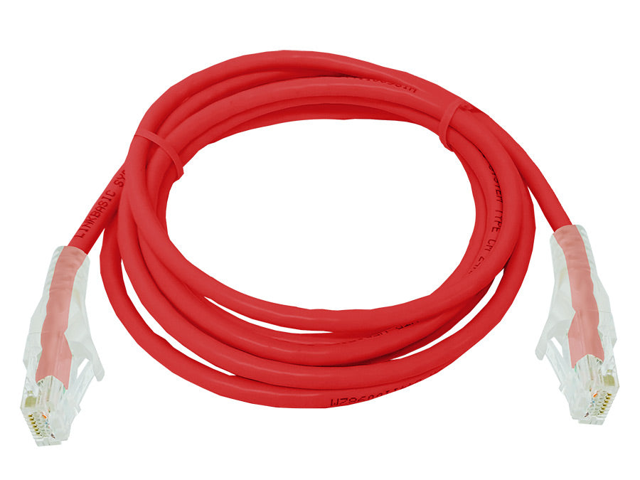 Linkbasic 2 Metre UTP Cat6 Flylead Red - Guards On Duty Shop & Security Guards