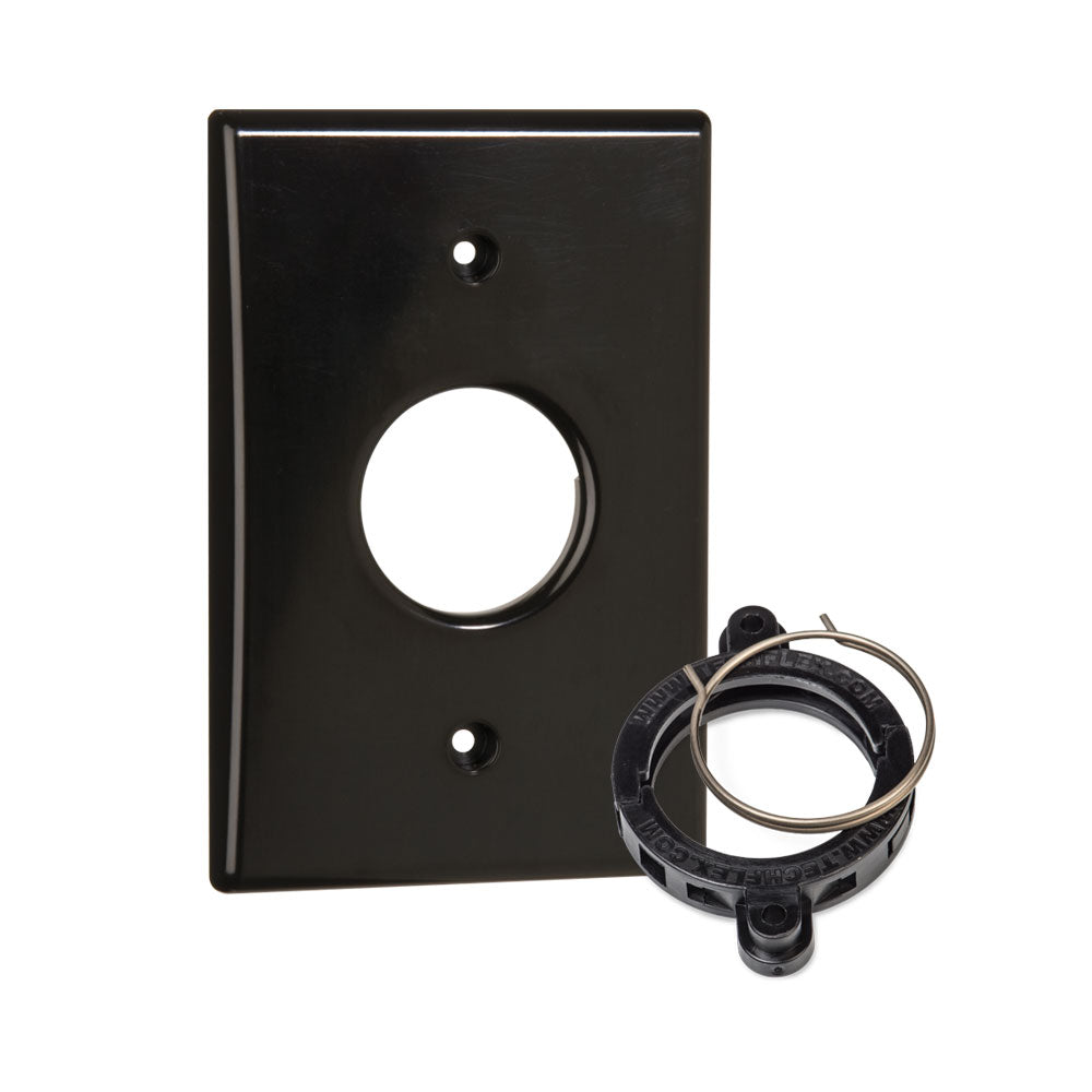 Flexo Mounting Wall Plate & Flange (fms1.50fkbk) — Techflex | Guards on Duty Shop