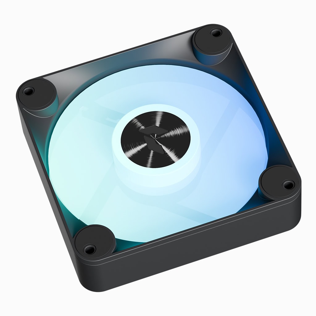 Aerocool APNX FP1-R 120mm PWM ARGB Fan - Black.