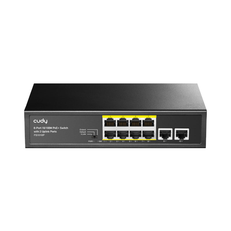Cudy 10-Port Unmanaged PoE+ Switch - Guards On Duty Shop & Security Guards