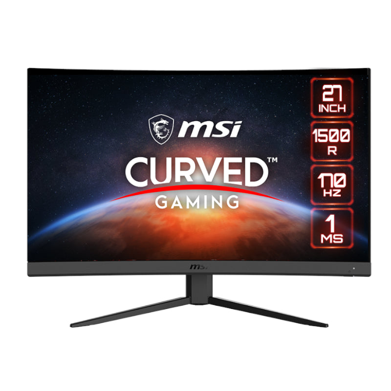 MSI MON CURVE VA 27 1440P 170HZ 1MS - Guards On Duty Shop & Security Guards