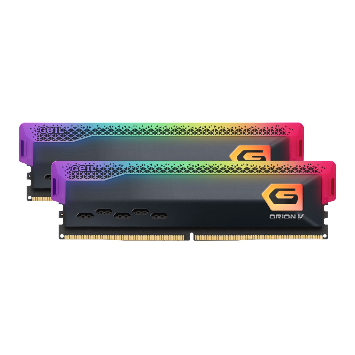 Geil Orion V RGB 32GB 6000MHz DDR5 Desktop Gaming Memory Kit (2 x 16GB) – Grey - Guards On Duty Shop & Security Guards