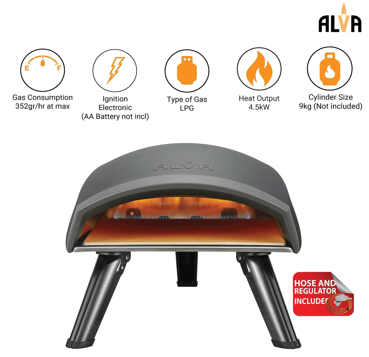 Alva Gas Pizza Oven - Presto Guards On Duty Security