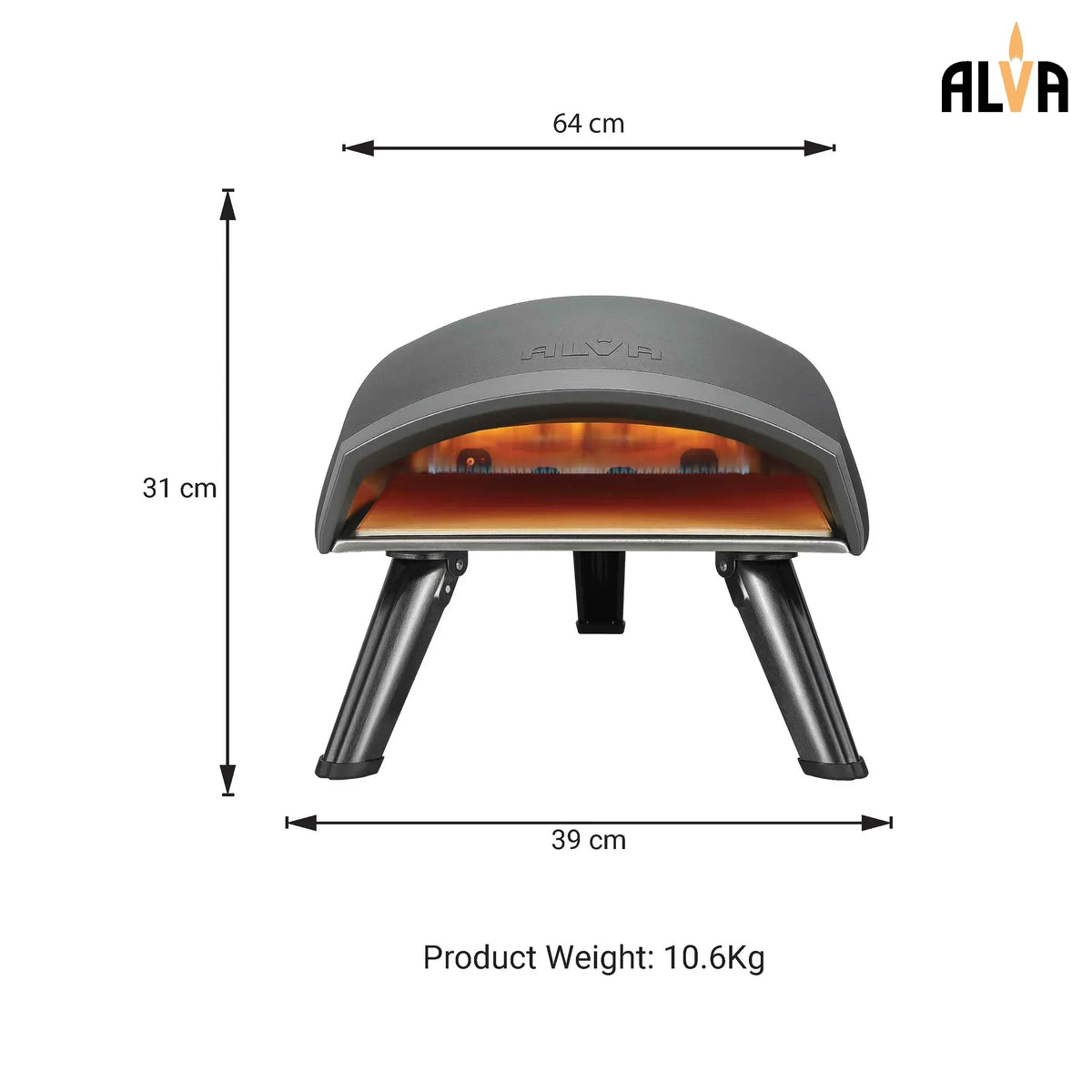 Alva Gas Pizza Oven - Presto Guards On Duty Security