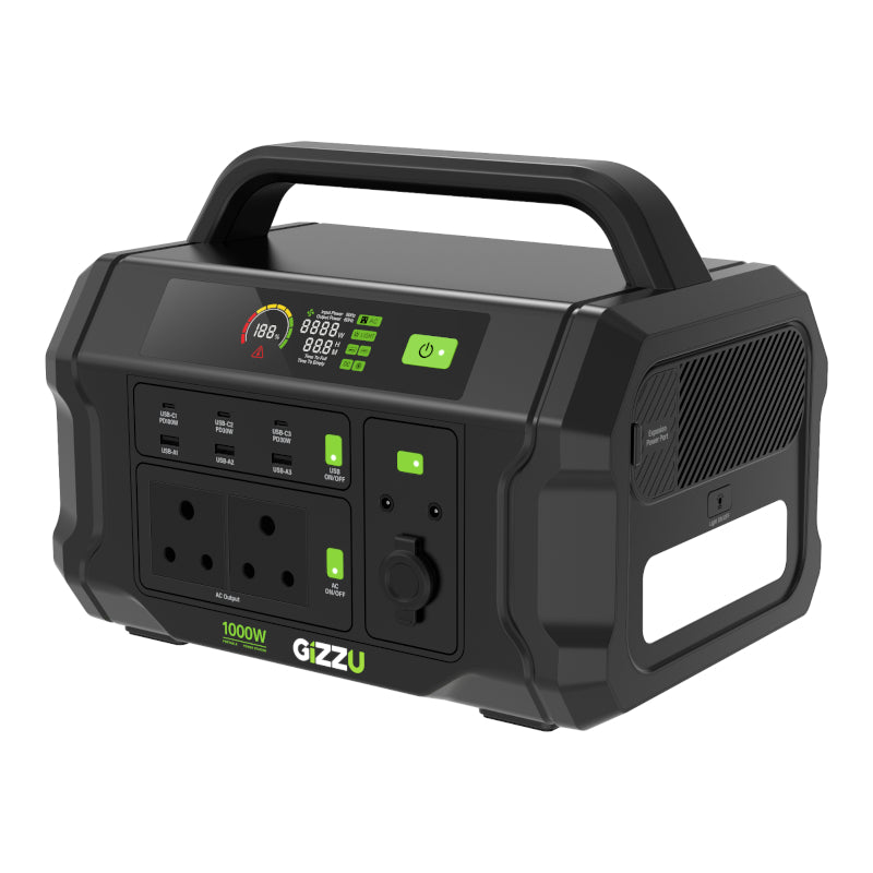 Gizzu Challenger PRO 1120Wh UPS Power Station - Guards On Duty Shop & Security Guards