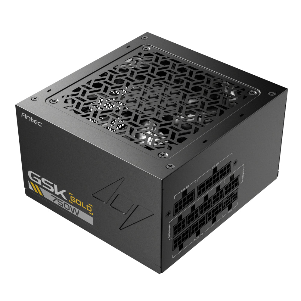 Antec GSK 750W PCIe 5.1 Gen5 80 PLUS Gold Fully Modular Power Supply - Guards On Duty Shop & Security Guards