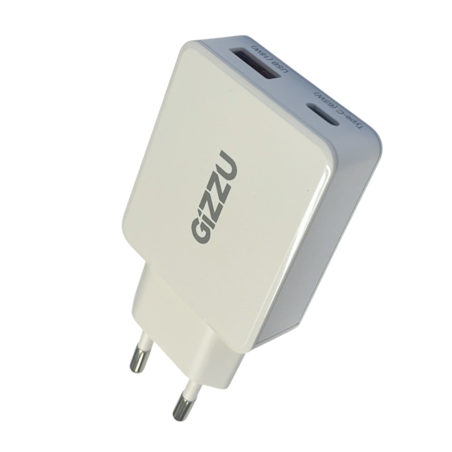 Gizzu 2-Port 65W GaN Wall Charger - Guards On Duty Shop & Security Guards