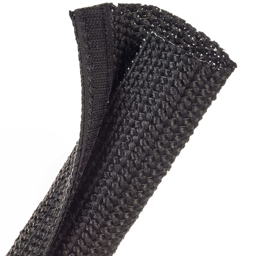 1m Hook&loop Grip Wrap 34.9mm Black (gwn1.38bk) — Techflex | Guards on Duty Shop