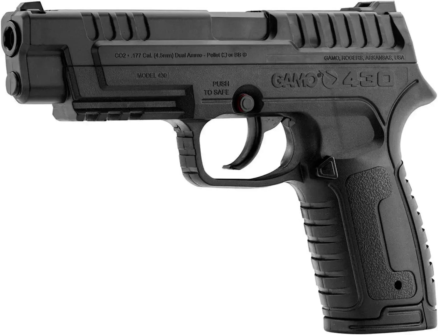 Gamo P430 CO2 Dual Ammo Air Pistol Guards On Duty Security