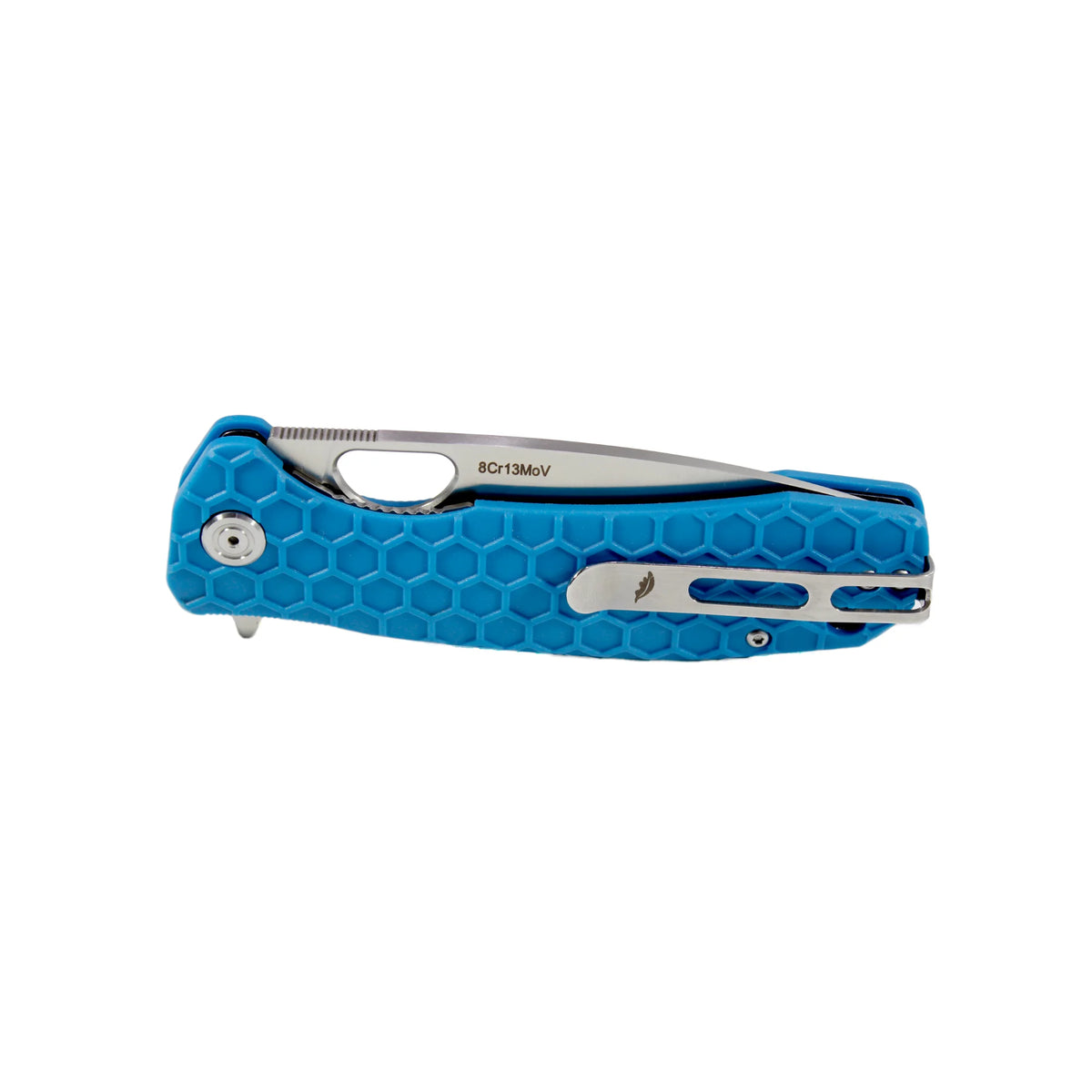 Honey Badger Flipper 8Cr13MoV - Large - Blue