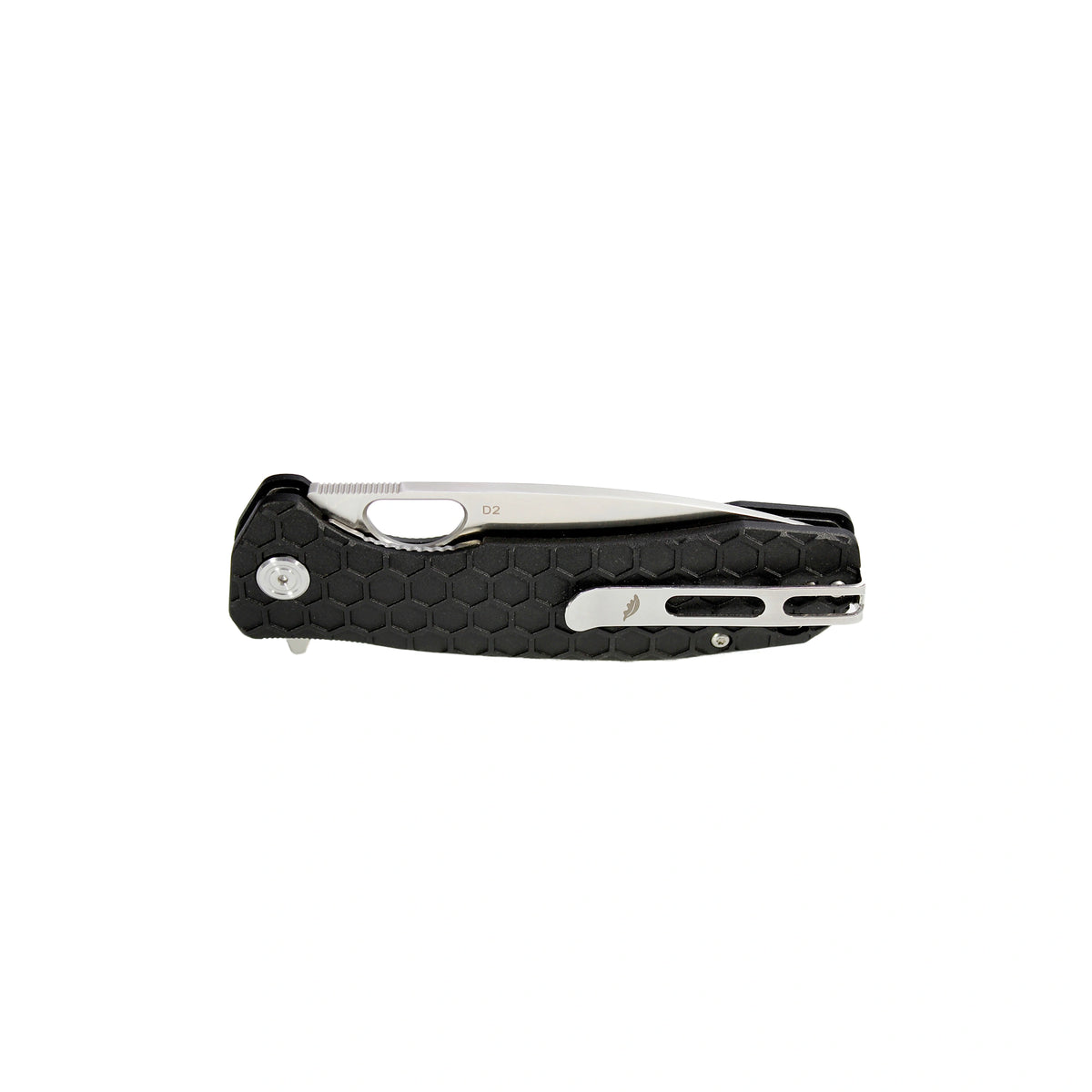 Honey Badger Flipper D2 - Large (No Choil) - Black