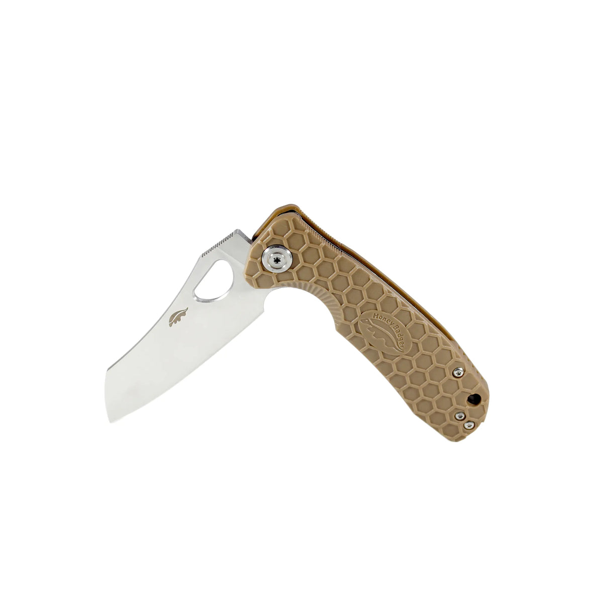 Honey Badger Wharncleaver 8Cr13MoV - Large - Tan
