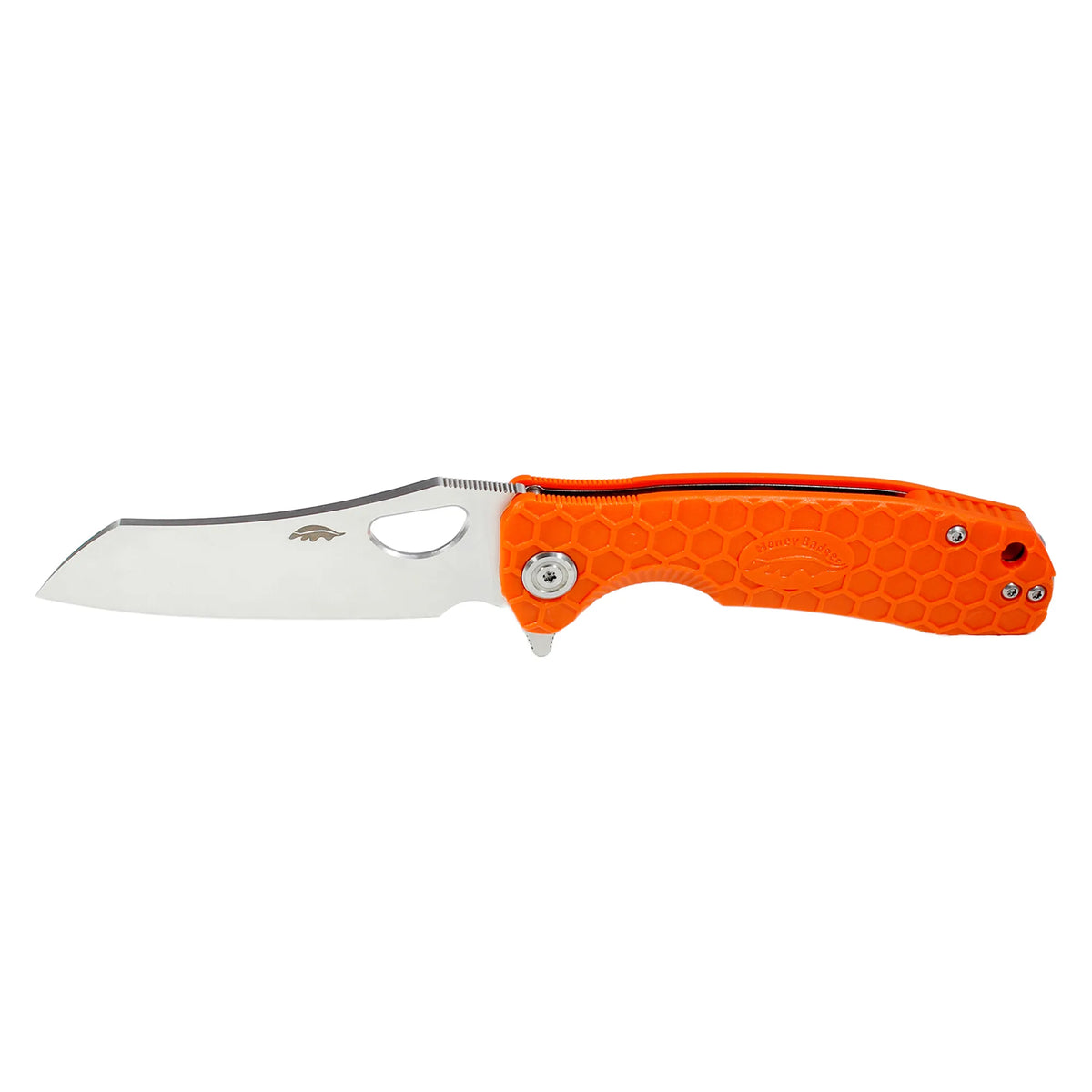 Honey Badger Wharncleaver 8Cr13MoV - Large - Orange