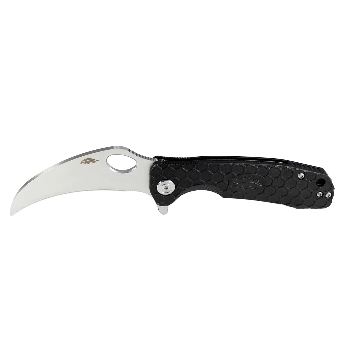 Honey Badger Claw Plain 8Cr13MoV - Large - Black