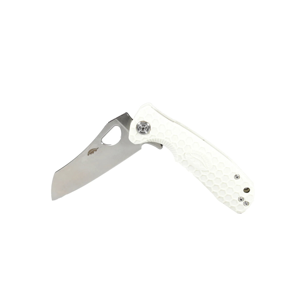 Honey Badger Wharncleaver D2 - Small (No Choil) - White