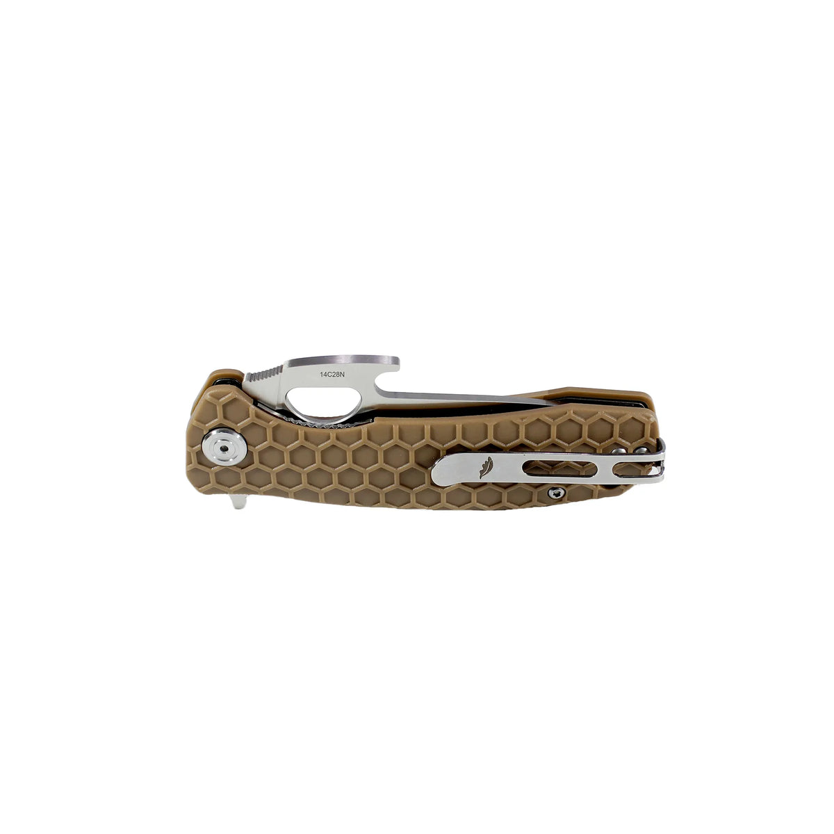 Honey Badger Opener 14C28N - Large - Tan