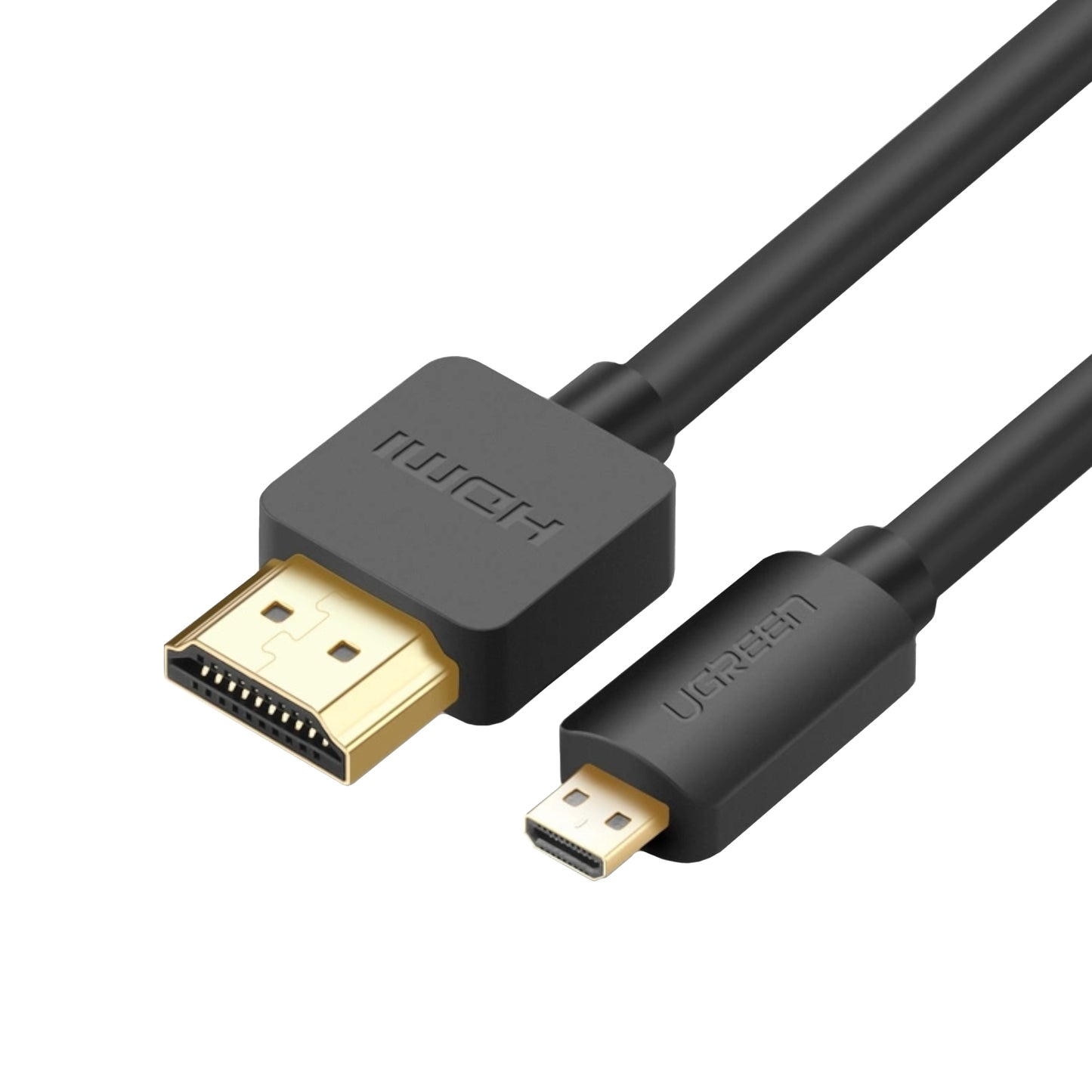 UGREEN HD127 Micro HDMI to HDMI 2.0 Cable 1.5M - Black - Guards On Duty Shop & Security Guards