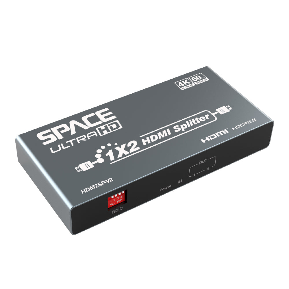 Space UltraHD 4K HDMI 2 Way Splitter – HDM2SP-V2