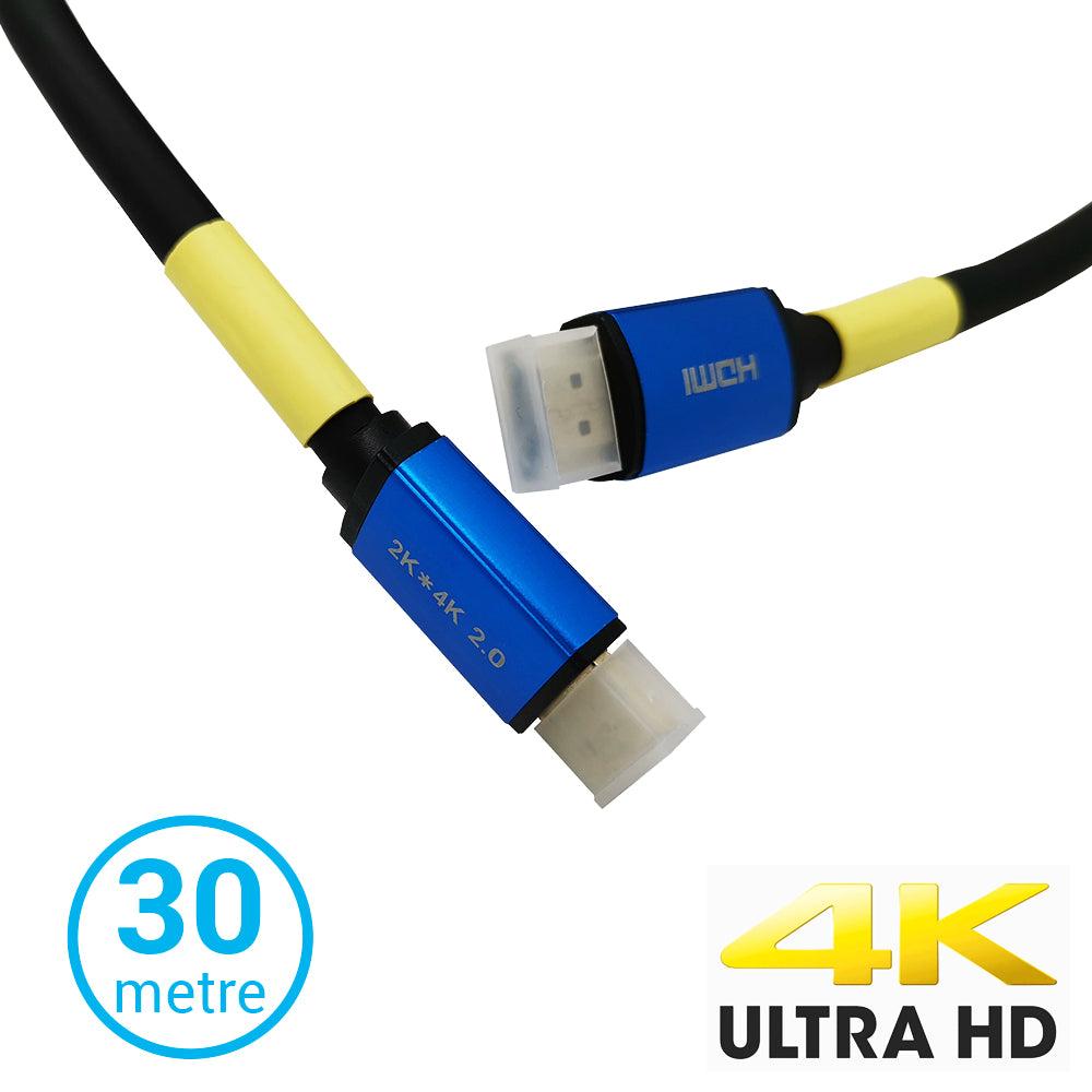 4K HDMI Cable with Ethernet ver2.0 60Hz – 30m (HDM30E-4K)
