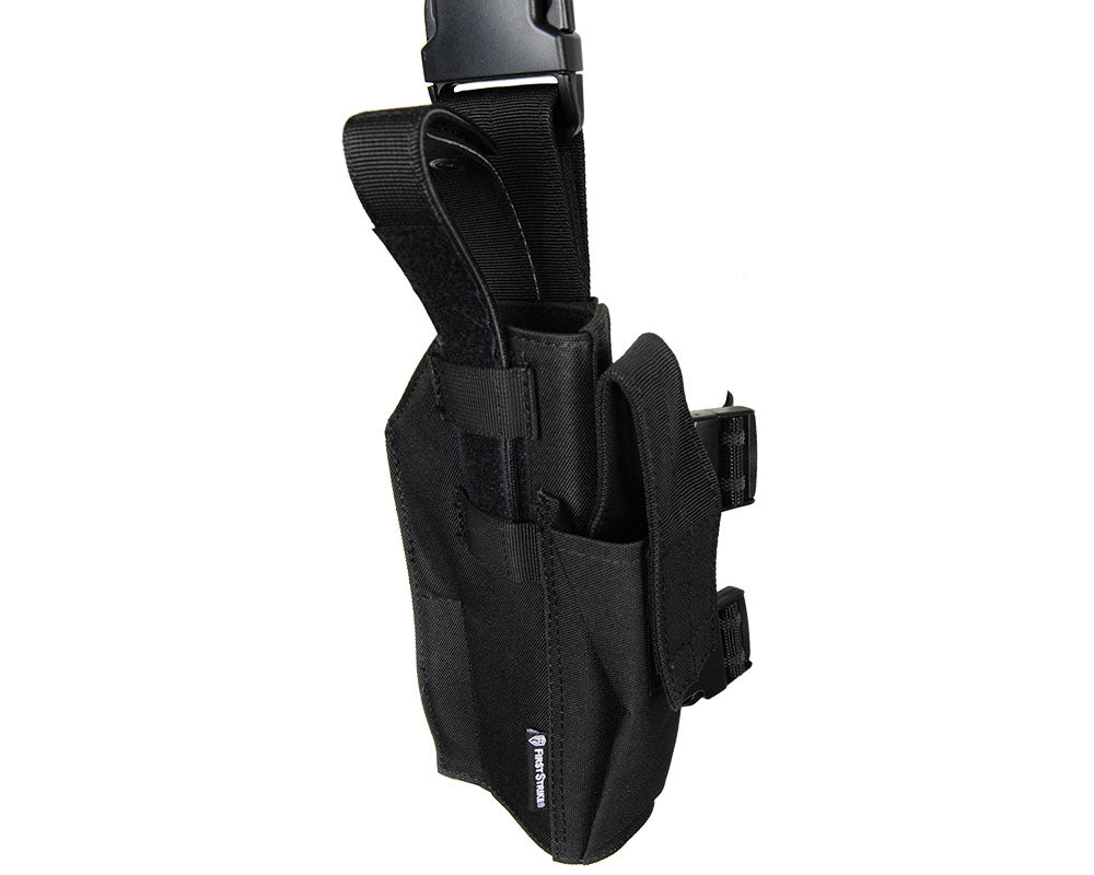 First Strike T8.1 Deluxe Drop-Leg Holster - Right Hand, Black (RNS45190)