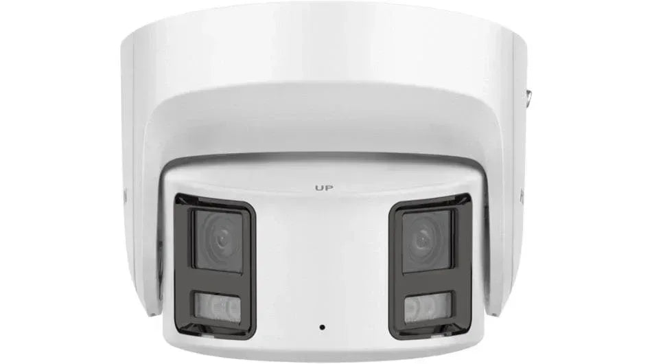 Hikvision 8 MP Panoramic ColorVu Fixed Turret Network Camera Guards On Duty Security