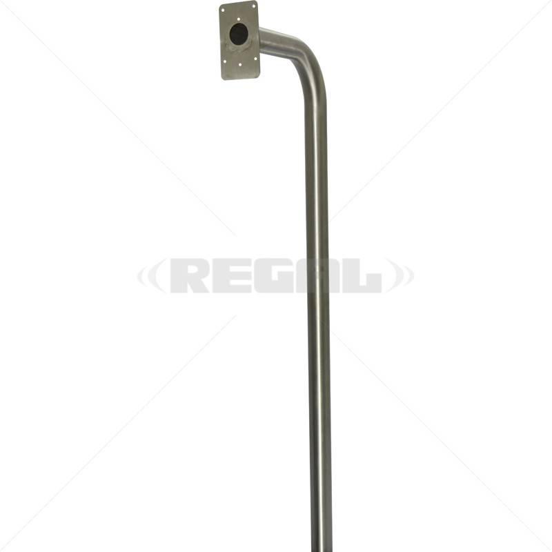 Gooseneck - No Base Plate Stainless Steel 406SS