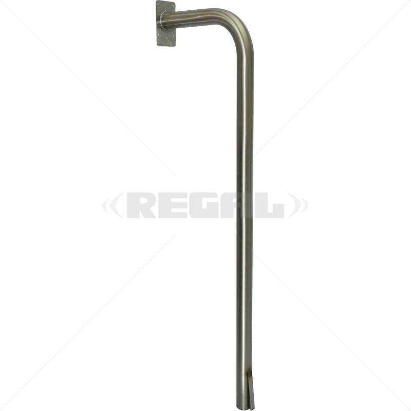 Gooseneck - No Base Plate Stainless Steel 406SS