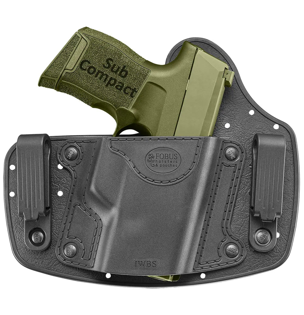 FOBUS IWM SMALL SIZE GLOCK RUGER S&W — FOB-IWBS-CC