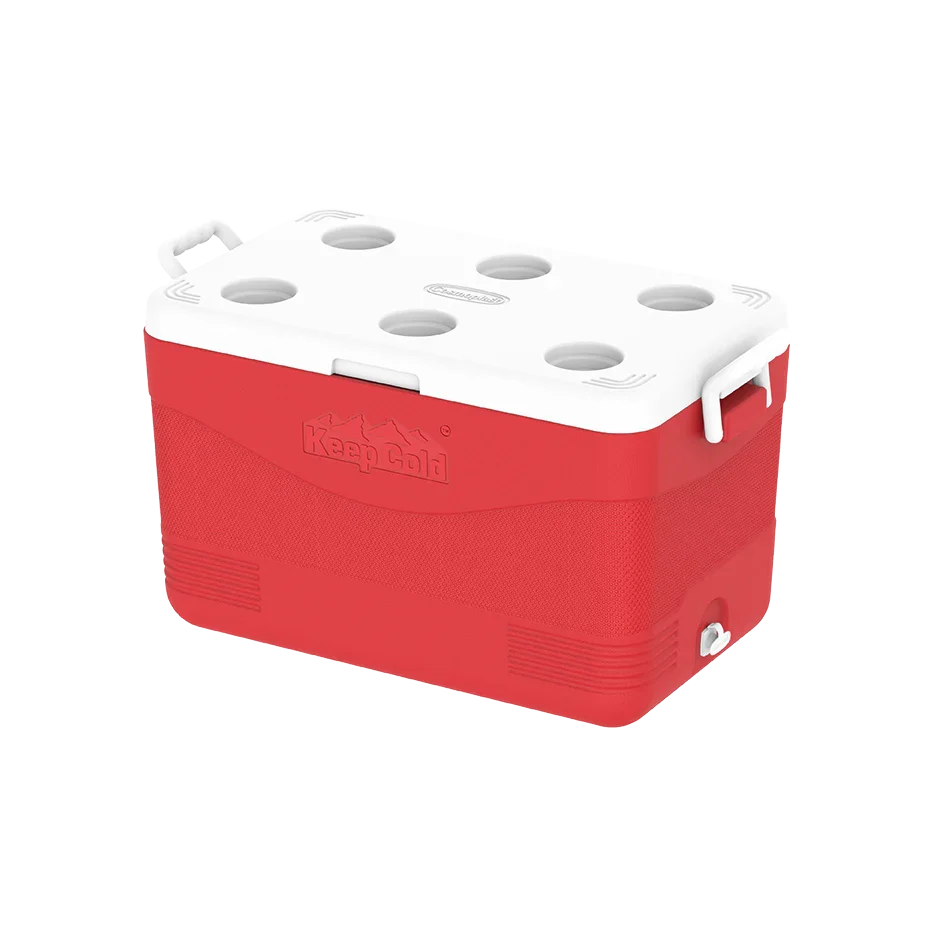 Cosmoplast Picnic Icebox 60L Red