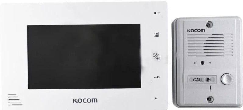 Kocom Hands Free Video Intercom 7" Video - Guards On Duty Shop & Security Guards