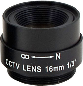 Securnix Lens 16Mm Fixed, Retail Box , No Warranty