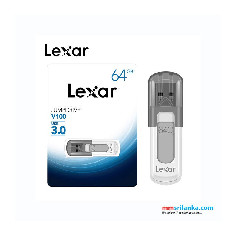 Lexar LJDV100-32GABGY - LEXAR 32GB V100 USB 3.0 JUMP DRIVE