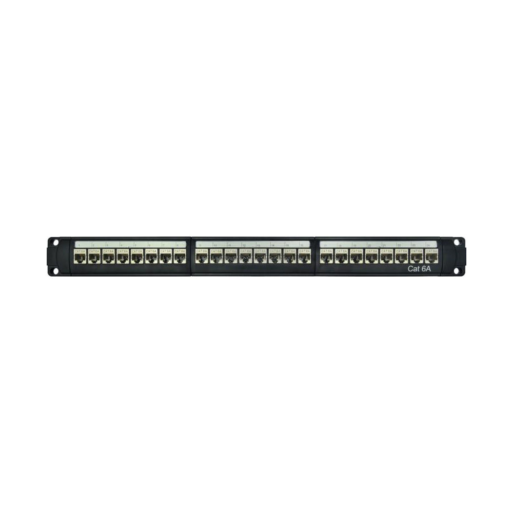 Linkqnet Cat6a 24-port Shielded Patch Panel — LinkQnet | Guards on Duty Shop